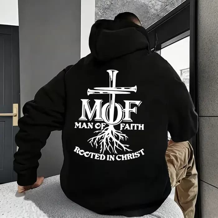 2025 offre spéciale hommes à capuche homme de la foi jésus imprimer sweats