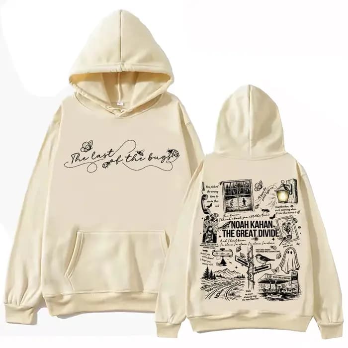 Noah-Kahan The Great Divide Tour 2026 Sweat à capuche homme femme Harajuku hauts à manches longues