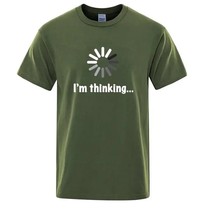 T-shirt pour homme en coton mélangé de haute qualité