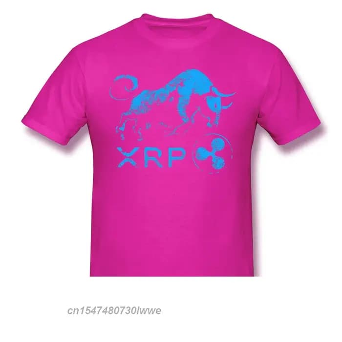 Bullrun Hodl Blockchain Bull T-Shirt hommes Top qualité coton à manches courtes Cool Xrp ondulation pièce crypto-monnaie chemise décontractée