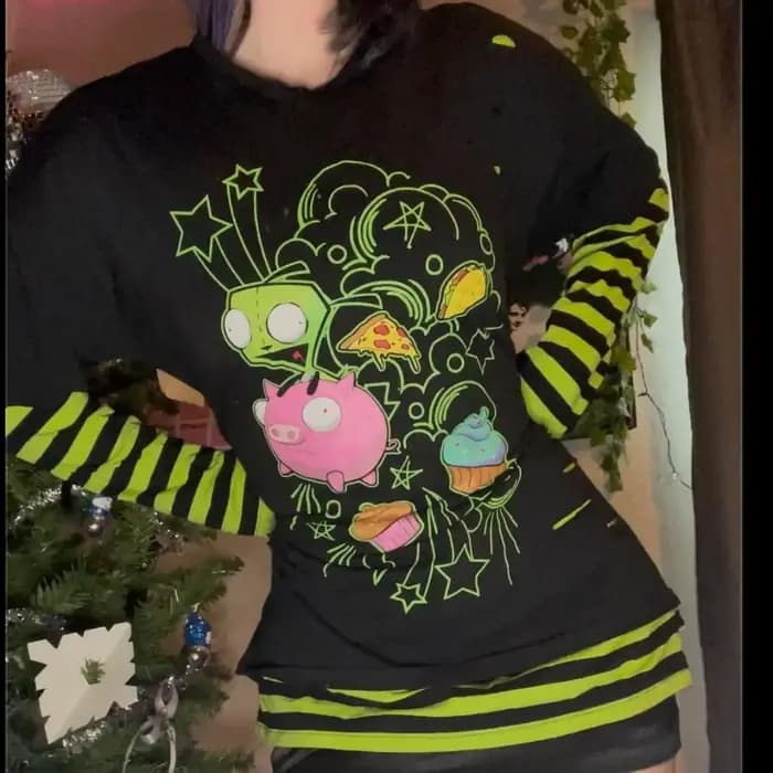 Grunge vêtements Y2k hauts t-shir t-shirt pour femmes T-shirts graphiques Y2k haut femme