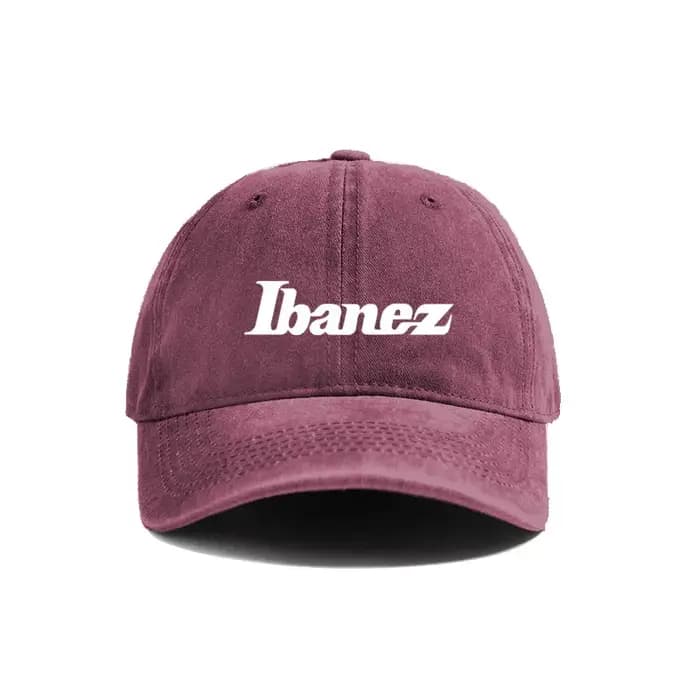 Ibanez casquettes de Baseball chapeaux en détresse Fans de musique casquette Hip Hop hommes femmes rétro en plein air