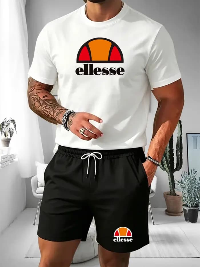 Ensemble de sport décontracté d'été pour homme Ellesse