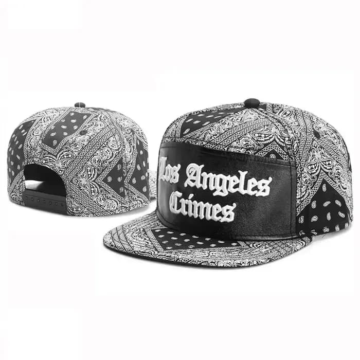 Casquette Snapback de Marque Tendance pour Hommes et Femmes – Vente en Gros et au Détail – Chapeau Hip Hop Décontracté
