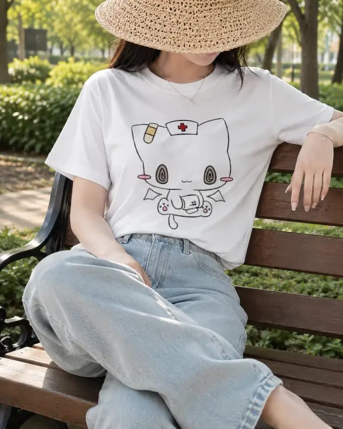 T-shirts pour femmes, imprimés de dessins animés