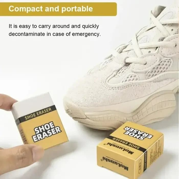 1pc Gomme de nettoyage pour chaussures