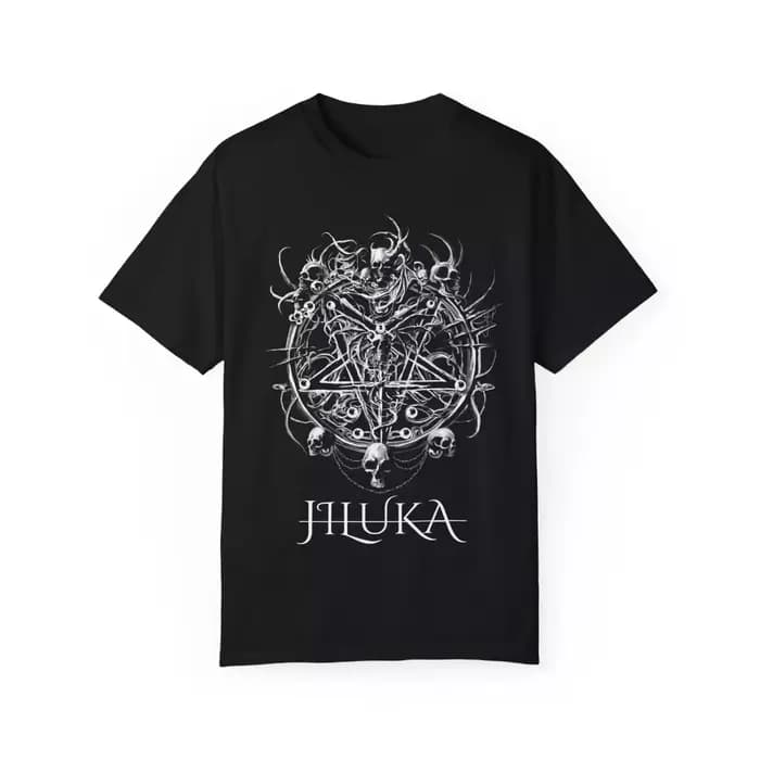 T-shirt du groupe de métal japonais JILUKA pour les passionnés de musique, T-shirt de concert, vêtem