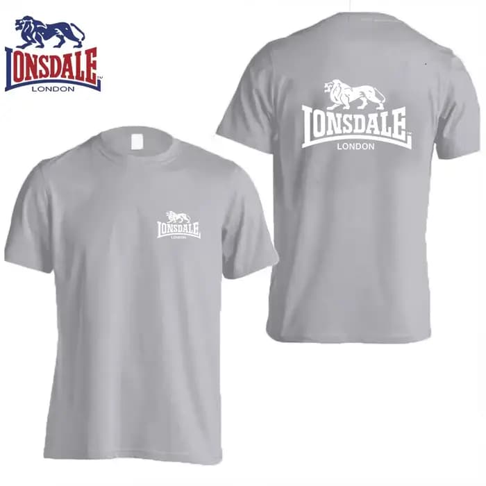 T-shirt d'été à manches courtes avec logo LONSDALE pour hommes