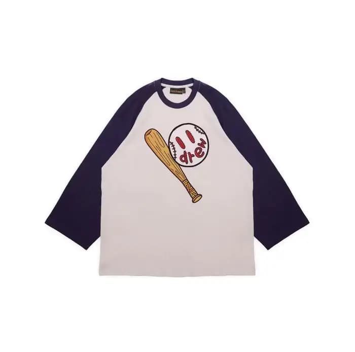 Drew House Vêtements pour hommes Impression logo multicolore manches longues hommes et femmes ample