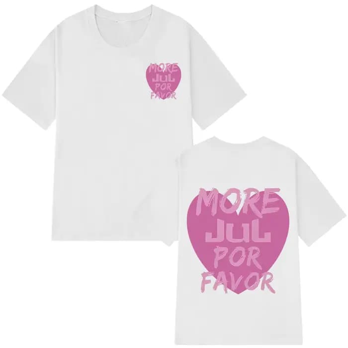 T-shirt imprimé tendance Rapper Jul pour hommes et femmes