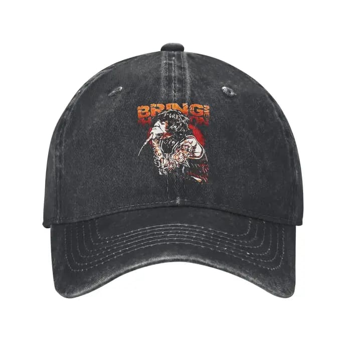 BMTH Bring Me The Horizon Sun Casquette de baseball British Rock Band Casual Hommes Adulte Lavé Chapeau de camionneur