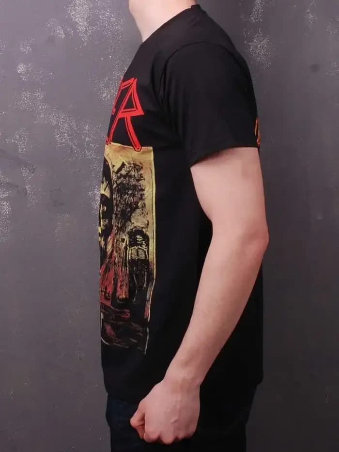 T-Shirt Noir Slayer, Saison dans l'Abîme