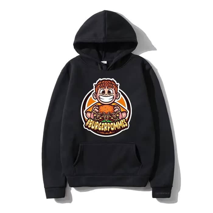 Sweats à capuche décontractés de dessin animé pour hommes et femmes