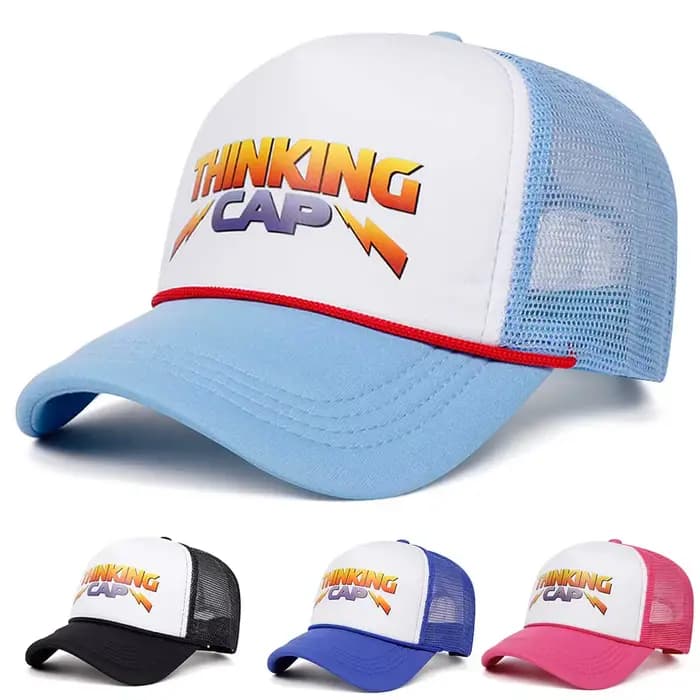 Casquette de baseball en maille respirante pour femmes et hommes, casquette de baseball brodée en ép