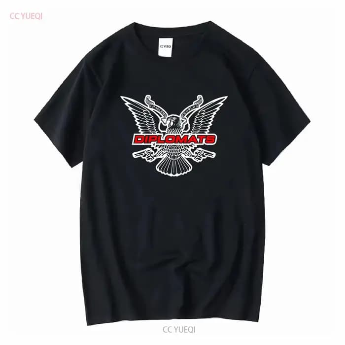 Diplomats DipseT t-shirt différents Styles et couleurs disponibles manches longues ou courtes vintage lavé mode homme polyvalent