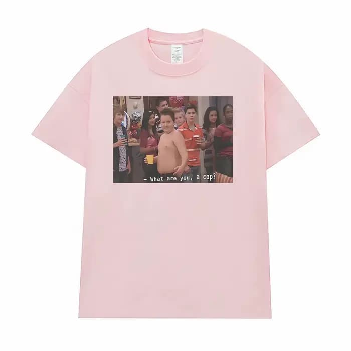 Gibby, qu'est-ce que tu es ? Un flic ? T-shirt imprimé avec des mèmes amusants de la série télévisée
