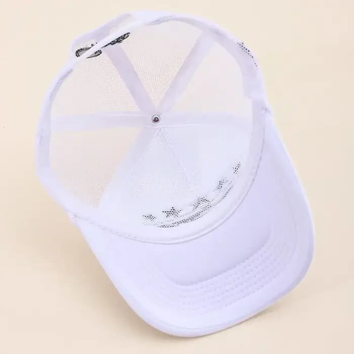 Casquette unisexe pour hommes et femmes, filet de Baseball brodé pentagramme, chapeaux décontractés