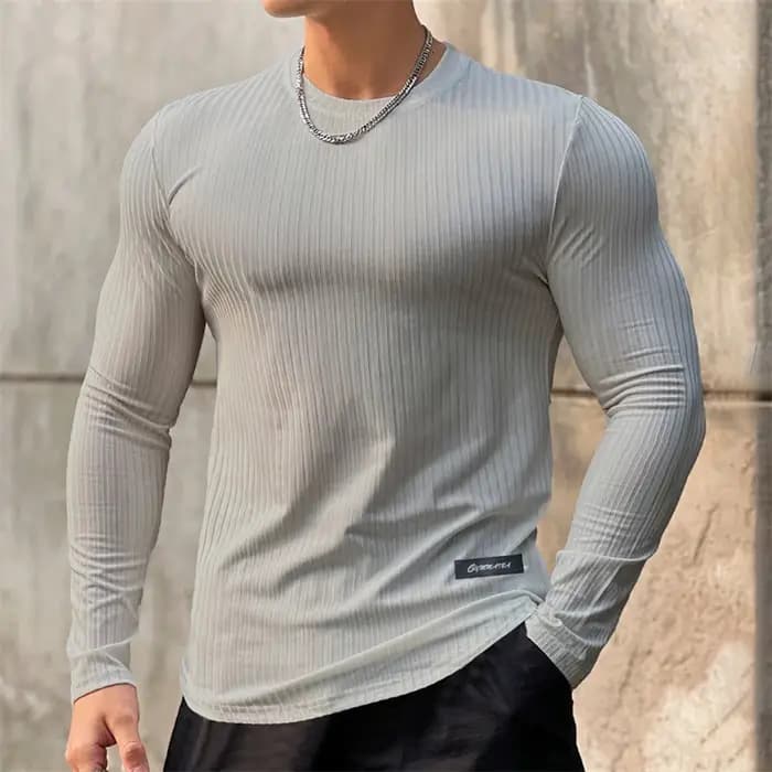 T-shirt à manches longues pour hommes