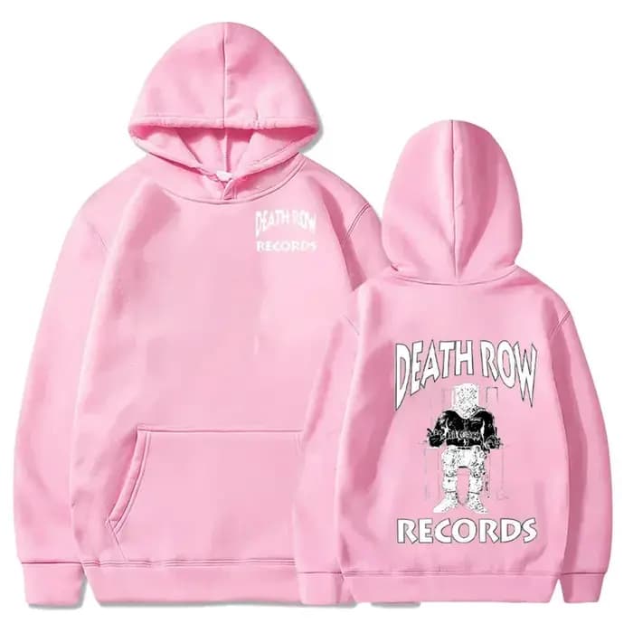 Death Row Inmate Record imprimer Hip-hop rue Cool hommes sweat à capuche automne hiver quotidien en