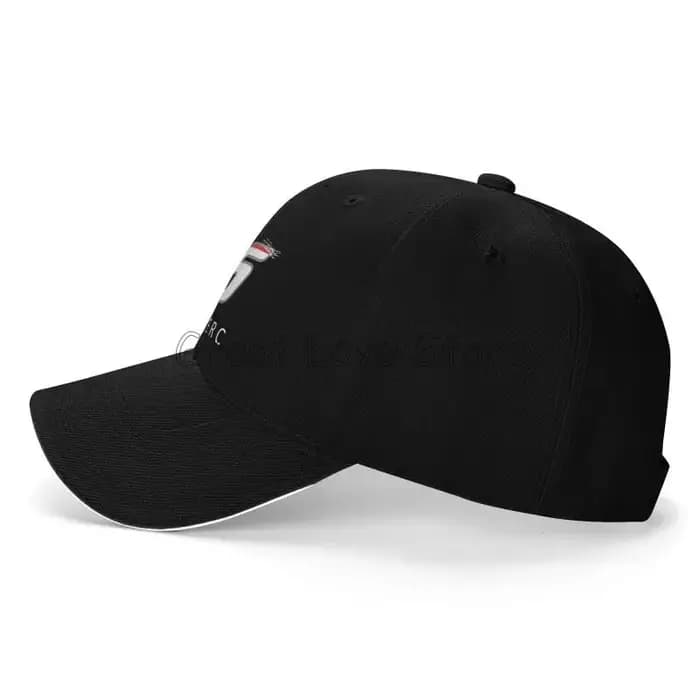 Casquette de baseball à imprimé graphique Charles Leclerc
