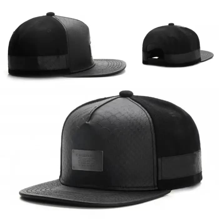 Casquette en cuir de marque Fashio pour hommes et femmes
