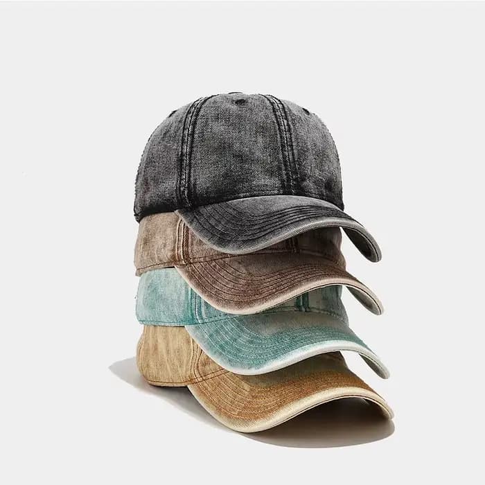 Casquettes de baseball brodées personnalisées pour hommes et femmes, chapeaux Snapback, taille réglable, rétro, unisexe, vintage, coton lavé, pare-soleil