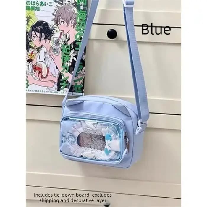 Ballet filles grande capacité Kawaii Itabag japonais Transparent JK épaule sacs à bandoulière cadeau