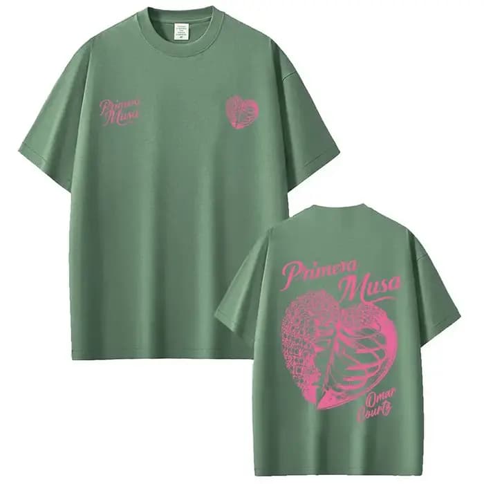 Omar Courtz Primera Musa Album Tour Merch T-shirt hommes femmes Hip Hop mode