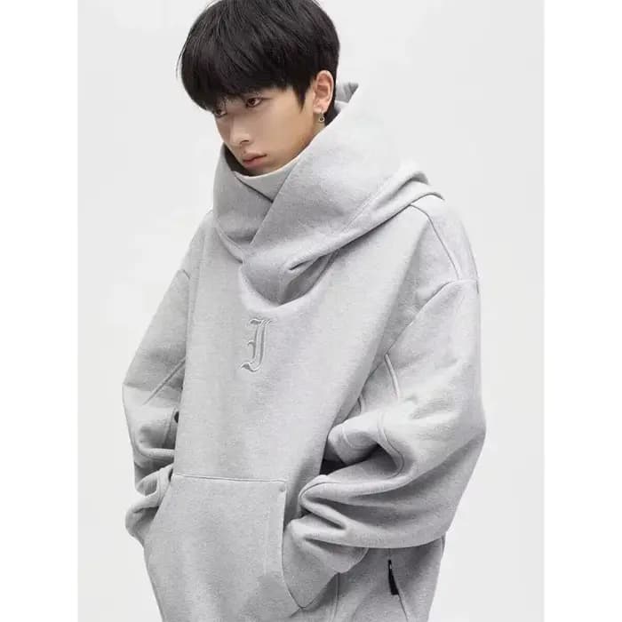 Sweat-shirt à capuche en polaire épaisse pour homme