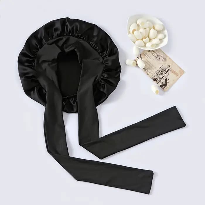 Bonnet de couchage en soie de mûrier 100% pour femmes