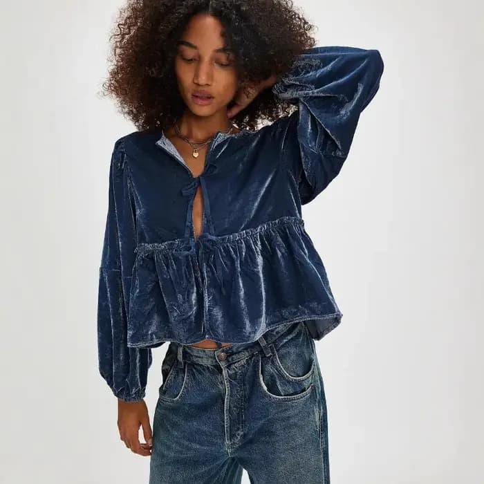 Vêtements pour femmes offre spéciale chemise en velours magasin indépendant nouveau Style dames doux décontracté