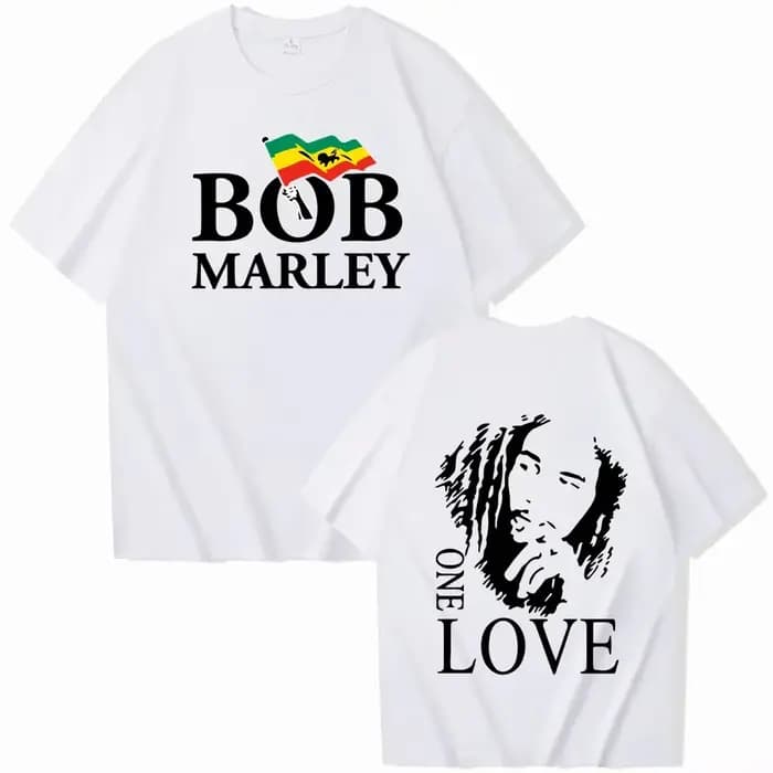 Bob Marley T-Shirts unisexe Harajuku