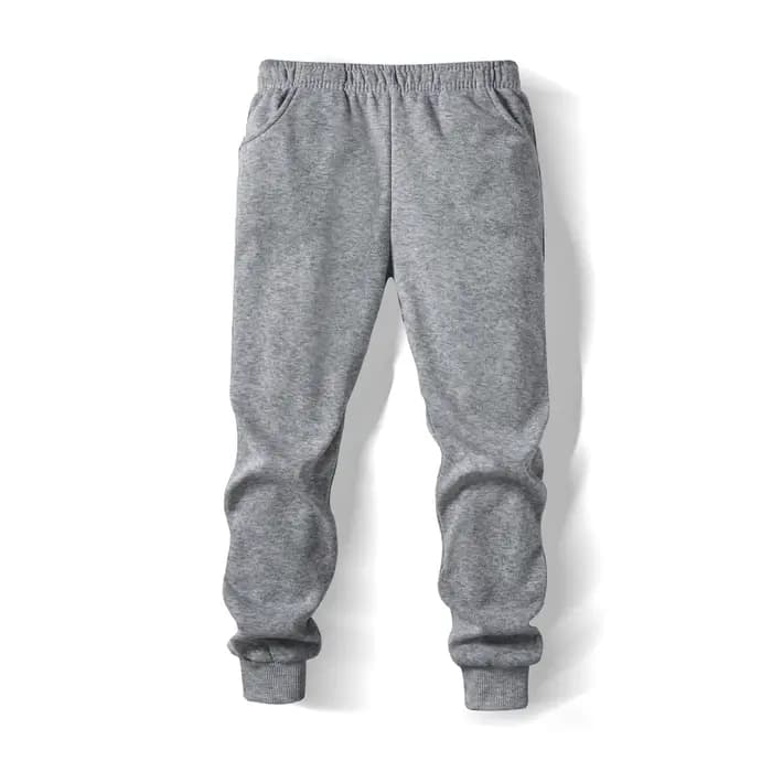 Pantalons de survêtement de couleur unie pour garçons et filles – Pantalons de sport décontractés, c