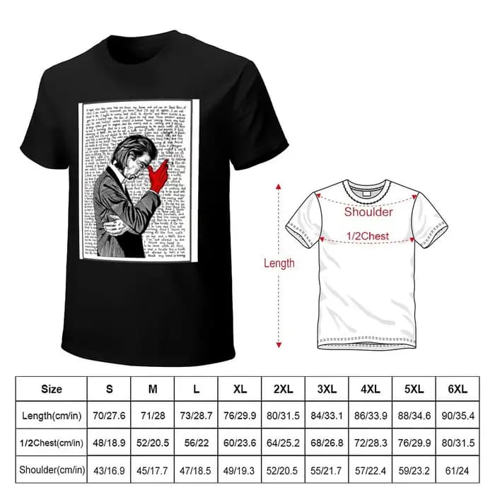 Nick Cave T-Shirt T-shirts surdimensionnés vêtements d'été chemises de mode