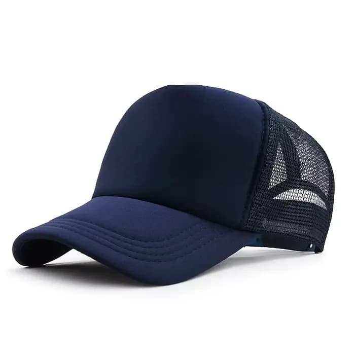 Casquette de Baseball en Maille Unie pour Homme et Femme