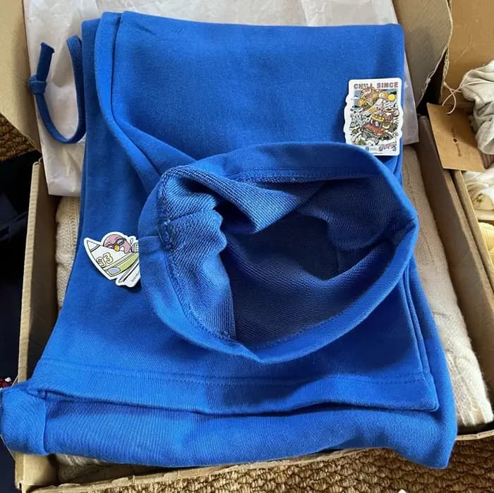 Mode électrique bleu cordon Joggers pantalons de survêtement femmes automne décontracté taille haute pantalon à jambes