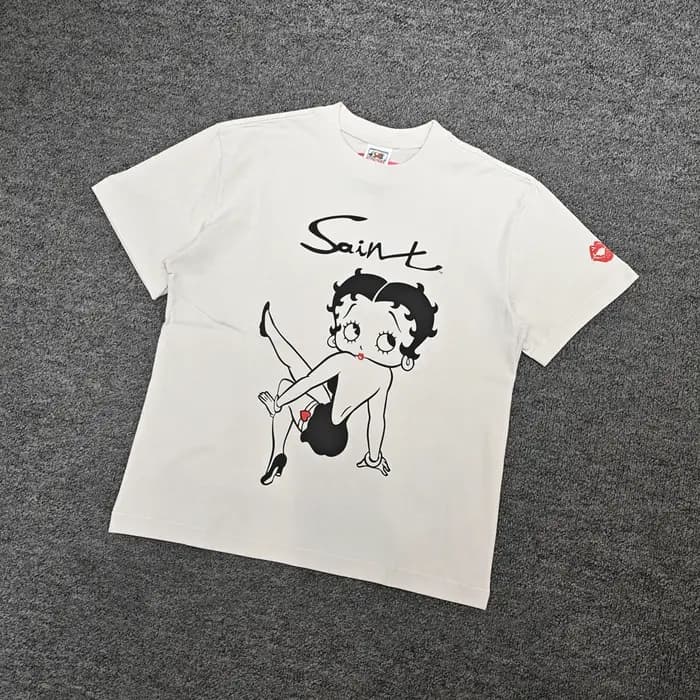 Yao mode Saint de Michael Streetwear Vintage Baggy surdimensionné conception commune graphiques imprimer hauts hommes