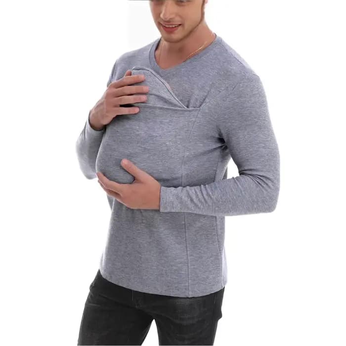 T-shirt multifonctionnel en coton pur épaissi