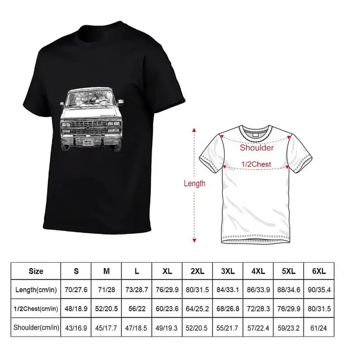 Chevy Van Front T-Shirt homme
