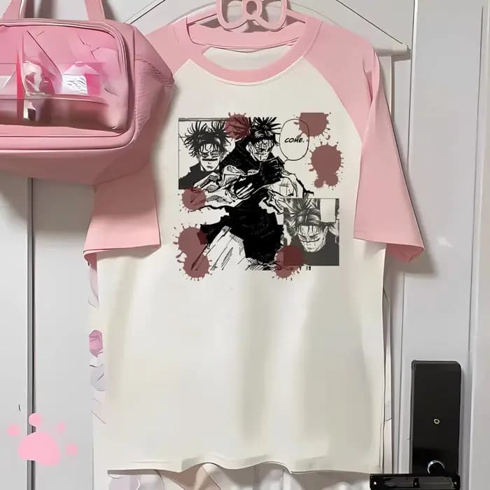 Choso t-shirt femmes style moderne t-shirts femme années 2000 drôle manga vêtements