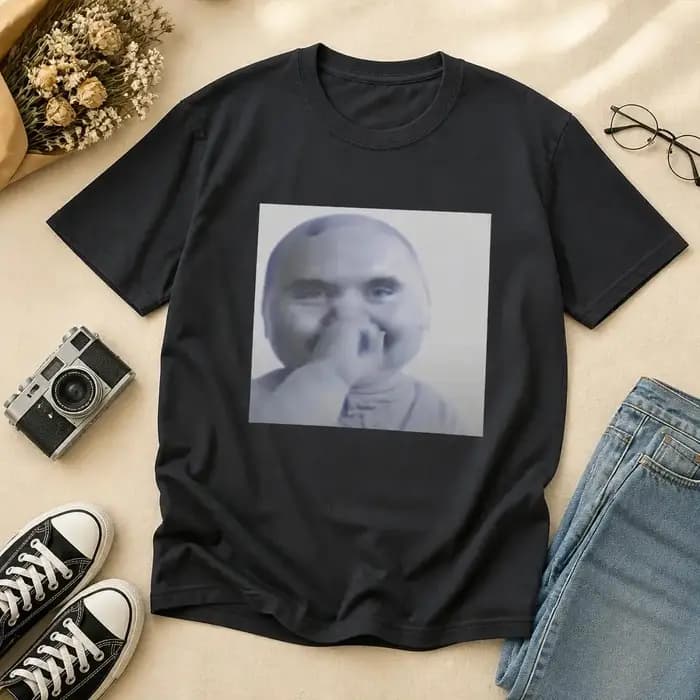 T-shirt drôle pour hommes Charlie Kirk Creative Meme Kirkification AI Baby, 100% coton, T-shirt amusant à manches courtes, vêtements
