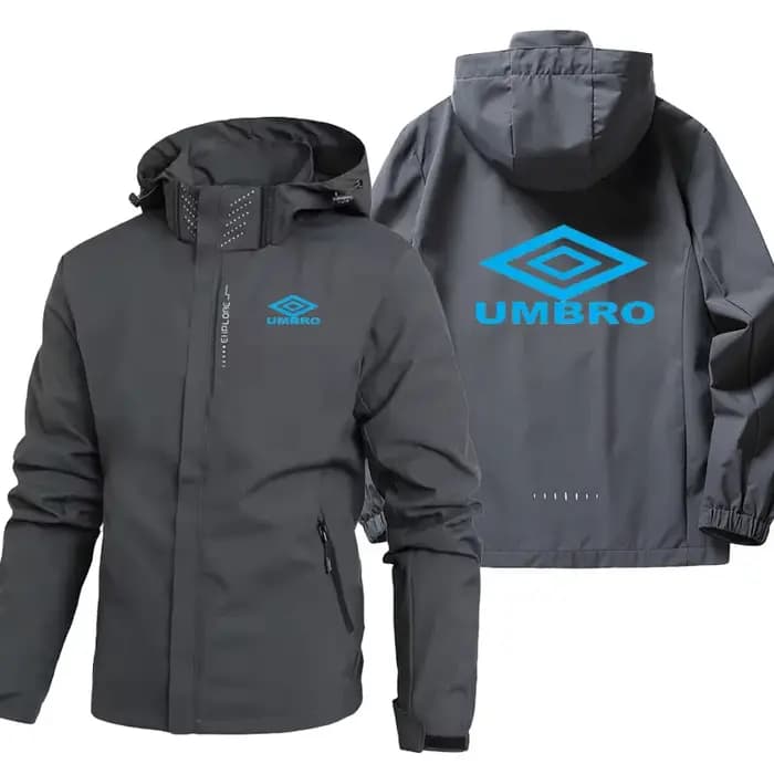 Veste UMBRO LOGO - Veste imperméable à capuche pour homme