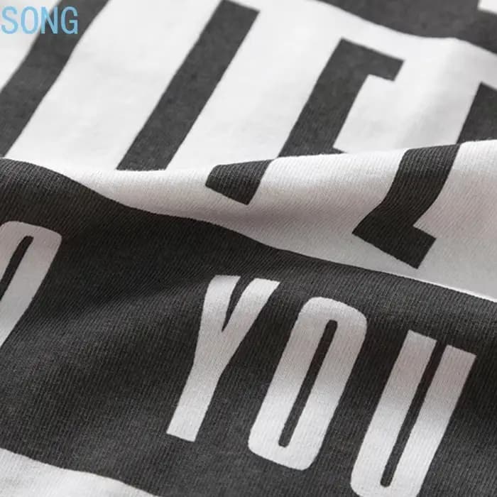 T-shirts Oversize à Manches Courtes Saint 2025 – Nouveauté Rétro Lavée