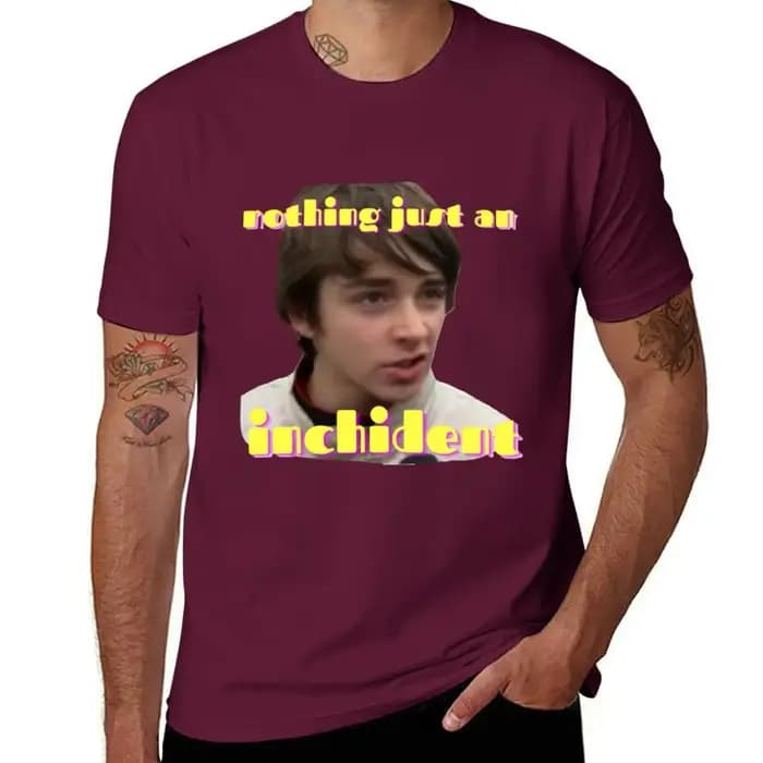 T-shirt autocollant pour homme