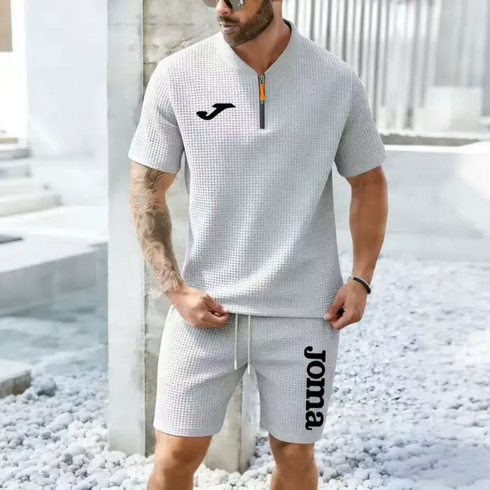 Ensemble T-shirt à manches courtes et short de sport JOMA pour homme – Édition