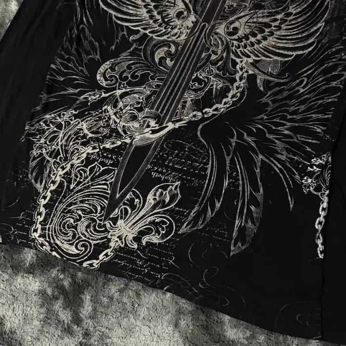 Sweat-shirt gothique noir pour hommes
