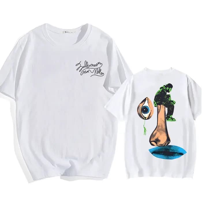 Macc Miller-T-shirt à manches courtes et col rond pour homme et femme