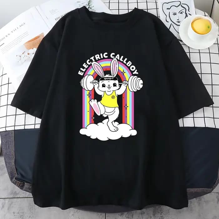 Garçon bande électrique Callboy T-shirts Style Grunge impression graphique t-shirt femmes/hommes