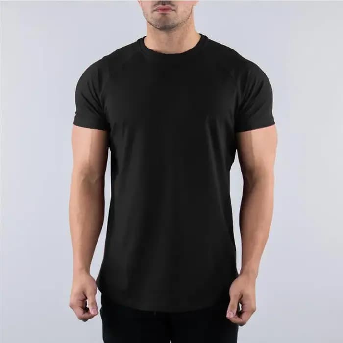 T-shirt de gymnastique en coton pour hommes