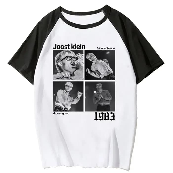 Joost Klein t-shirt femme psychédélique rétro graphique esthétique hip hop